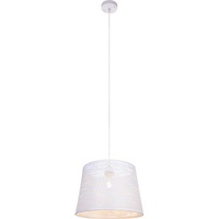 GLOBO Pendelleuchte Becca Metall Weiß E27