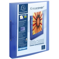Exacompta Ringbuch PP 700μ, 4 Ringe 30 mm« mehrfarbig,
