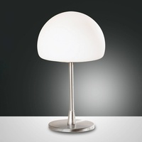 Fabas Luce FABAS Tischleuchte Gaia Alu, Eisen, Stahl &