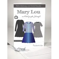 Fadenkäfer Schnittmuster und Nähanleitung - Damen Kleid Mary Lou