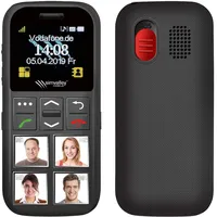 Simvalley Senioren-Handy, Garantruf Premium, 4 Kurzwahl-Foto-Tasten