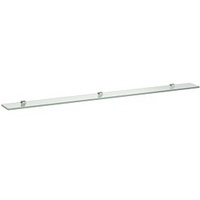 Laufen Frame 25 Glasablage H4475889000001 1300x120mm, mit drei Wandbefestigungen