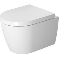 Duravit Me by Starck Wand-WC, Compact, rimless, Weiß/Weiß Seidenmatt
