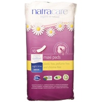 Natracare Organic & Natural maxi pads night time 10