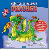 Trötsch Verlag Mein tolles Malbuch DRACHEN