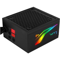 AeroCool Lux RGB 650W (650 W), PC Netzteil, Schwarz