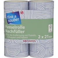 Flink & sauber Ersatz-Fusselrollen