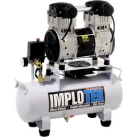 Implotex 1500W 2PS 18L Silent Flüsterkompressor Druckluftkompressor 60dB leise