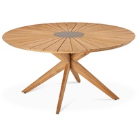 BEST Freizeitmöbel Agadir Gartentisch Ø 150 x 74 cm