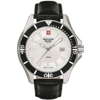 Swiss Alpine Military Quarzuhr 7040.1532SAM in Silber | Schwarz/Silber
