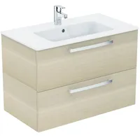 Ideal Standard Waschtisch-Paket Eurovit Plus m.Waschtisch 81,5 cm Eiche