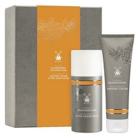 MÜHLE Skincareset Rasiercreme und After Shave Balm mit Sanddorn