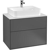 Villeroy & Boch Finion Unterschrank G09200PD 80x60,3x50,1cm, Black Matt