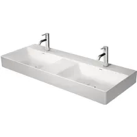 Duravit DuraSquare Doppelwaschtisch 120 x 47 cm weiß 2353120041