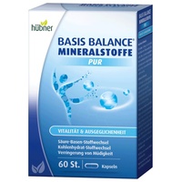 Hübner Basis Balance Mineralstoffe Pur Kapseln 60 St.