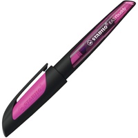 Stabilo - Schulfüller mit Linkshänder-Feder L EASYbuddy schwarz/magenta