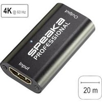SpeaKa Professional HDMI® Repeater über Signalkabel 20 m