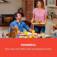 Klarstein Masterchef 60 Mini-Backofen 60l 2000W 100-230 °C Timer