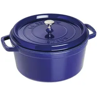 Staub Cocotte 28 cm rund dunkelblau