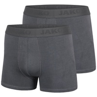Jako Boxershorts Premium Anthrazit, S