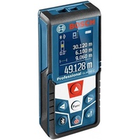 Bosch Professional Laser Entfernungsmesser GLM 50 C (Bluetooth-Datentransfer, Flächen-/Volumenberechnung,