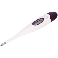 Kerbl Digital Fieberthermometer, Wasserfest, 10 Sekunden Messzeit