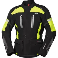 IXS Pacora-ST Textiljacke - Schwarz/Neon-Gelb - S