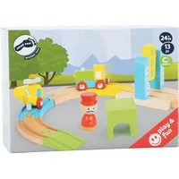 Small Foot Company Small foot 11493 - Holzeisenbahn-Set Junior