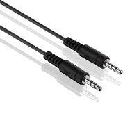 PureLink LP-AC010-010, 3,5mm Männlich, 3,5mm Männlich, 1 m, schwarz