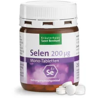 Kräuterhaus Sanct Bernhard Selen 200 μg Mono-Tabletten | 63