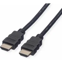 Value HDMI Ultra HD Kabel mit Ethernet, ST/ST, schwarz,