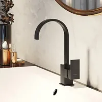 Steinberg Serie 135 Einhandmischer Mattschwarz