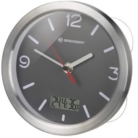 Bresser Mytime Thermo-/Hygro Baduhr , Grau