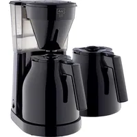 Melitta Easy Therm II schwarz + 2 Thermokannen