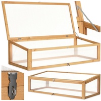 Tectake tectake® Frühbeet braun