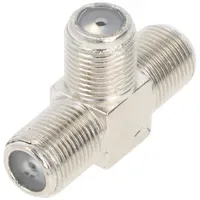 Goobay Adapter: F-Kupplung - 2x F-Kupplung (11848)