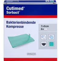 ToRa Pharma GmbH CUTIMED Sorbact Kompressen 7x9 cm