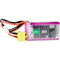 Hacker Modellbau-Akkupack (LiPo) 11.1 V 500 mAh Zellen-Zahl: 3
