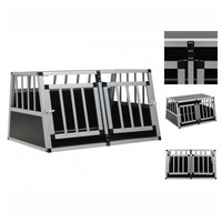VidaXL Hundetransportbox Doppeltür 89 x 69 x 50 cm