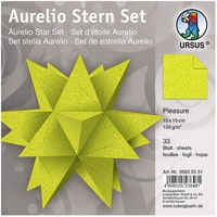 Ursus 35635551 - Faltblätter Aurelio Stern Pleasure, 135g/qm 15x15cm