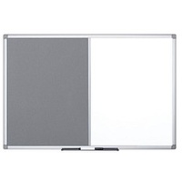 Bi-Office Whiteboard-Pinnwand MAYA KOMBI 60,0 x 45,0 cm Textil