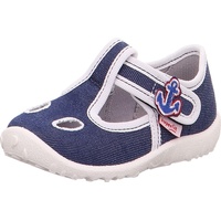 Superfit Baby Jungen SPOTTY Hausschuhe, BLAU 20 EU
