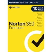NortonLifeLock Norton 360 Premium 75 GB Cloud-Backup 10 Geräte