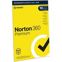 NortonLifeLock Norton 360 Premium 75 GB Cloud-Backup 10 Geräte
