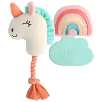 All for paws Little Buddy Kauspielzeug 3er Pack Grün