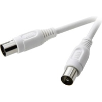 SpeaKa Professional Antennen Anschlusskabel [1x Antennenstecker 75 Ω -