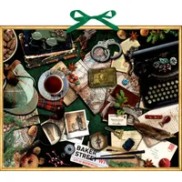Coppenrath Verlag Zettelkalender - Krimi-Advent mit Sherlock Holmes