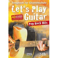 HAGE MUSIKVERLAG Let's Play Guitar Pop Rock Hits +
