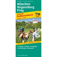 Freytag-Berndt und ARTARIA München - Regensburg - Prag Radwanderkarte