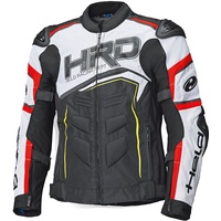Held Safer SRX Textiljacke - Schwarz/Weiß/Rot L